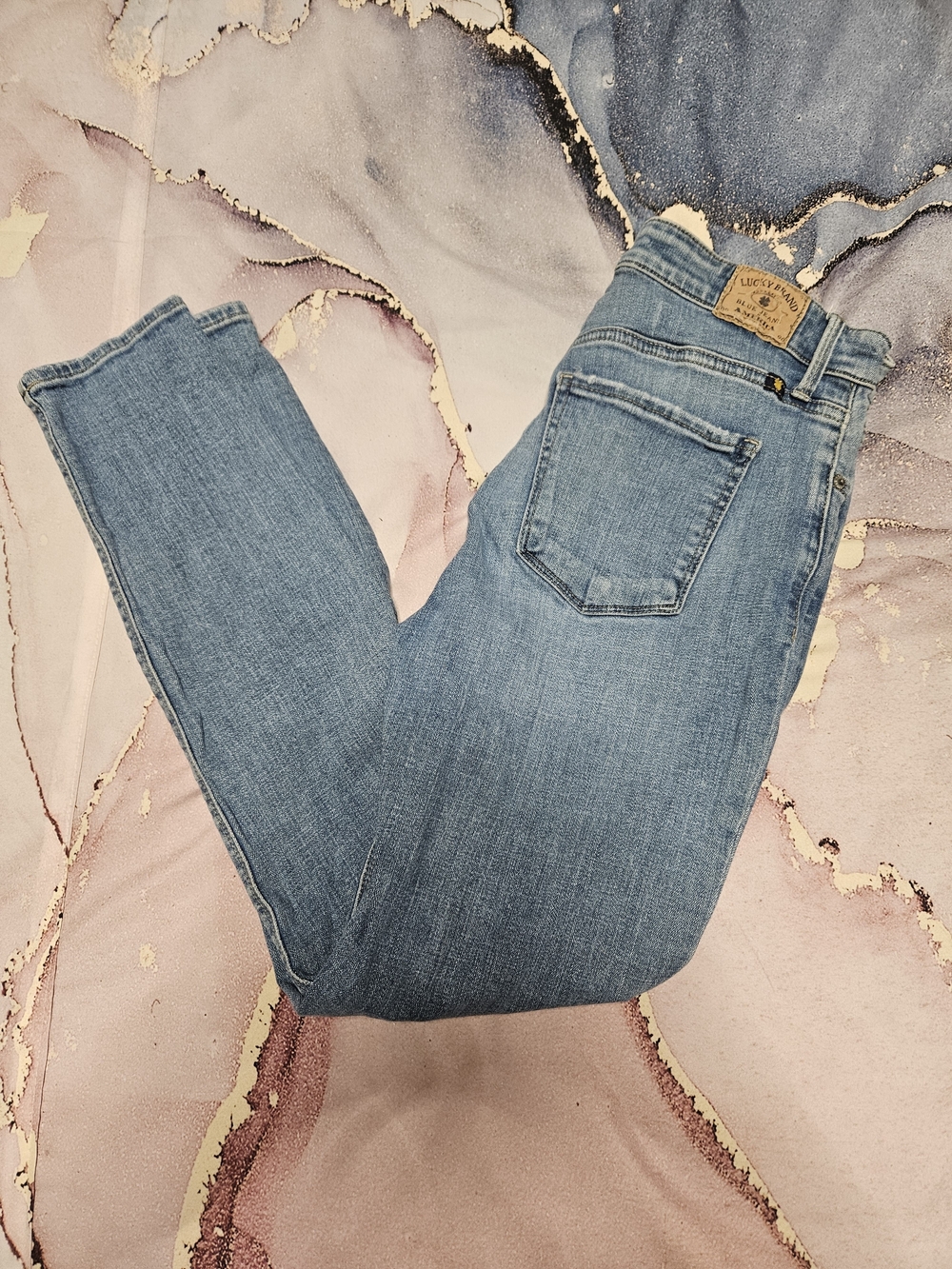 Lucky Brand Medium Blue Women's Skinny Jeans
